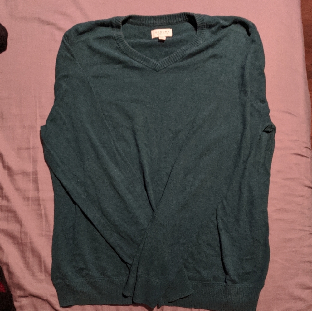 Sonoma green sweater